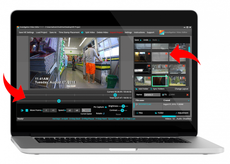 Investigation Video Editor AllInOne Program to Edit Surveillance Video